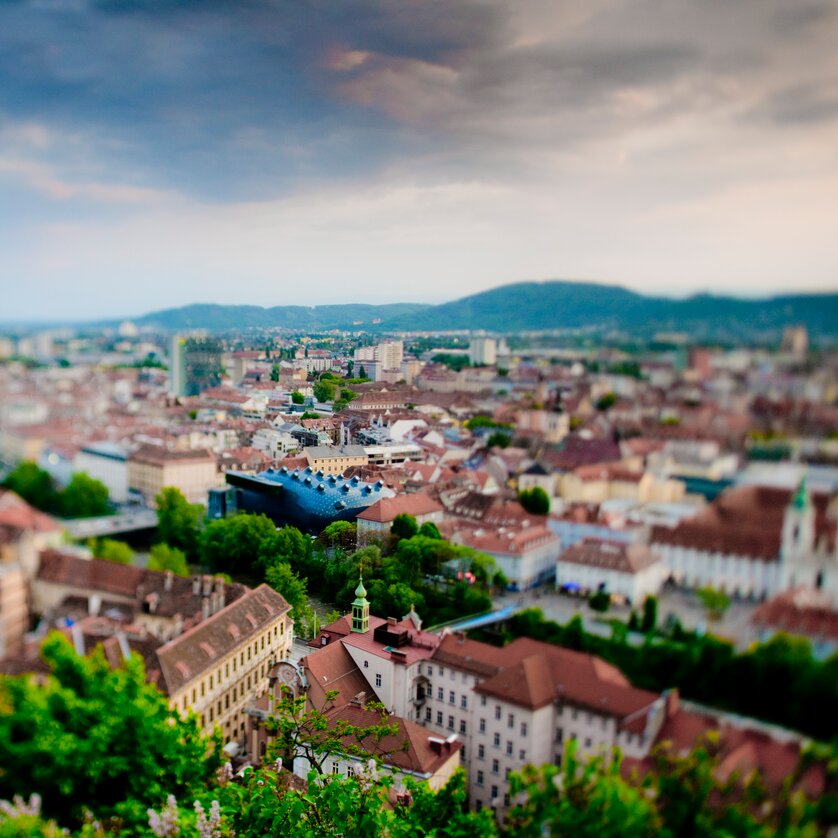 Dachlandschaft Graz | © Graz Tourismus - Harry Schiffer Dachlandschaft Graz | © Graz Tourismus - Harry Schiffer