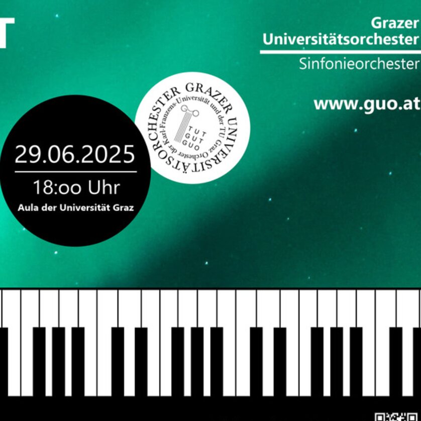 Sommerkonzert Grazer Universitätsorchester | © Grazer Universitätsorchester Flyer Sommerkonzert Grazer Universitätsorchester | © Grazer Universitätsorchester