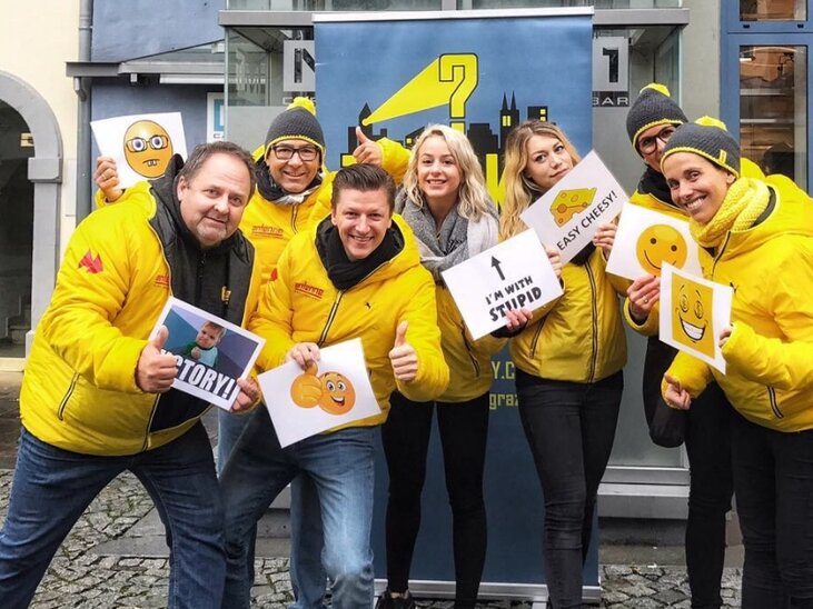 Rätseljagd Tricky City