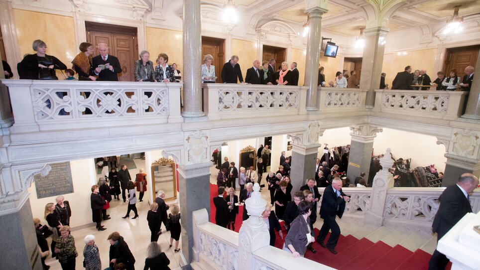 Guests networking Event at Congress Graz | © MCG - Martin Wiesner