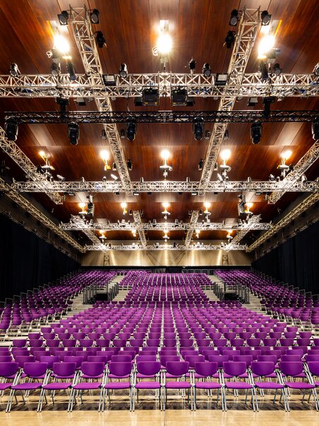 Helmut List Hall offers flexible spaces for meetings and conferences. | © Graz Tourismus_Harry Schiffer