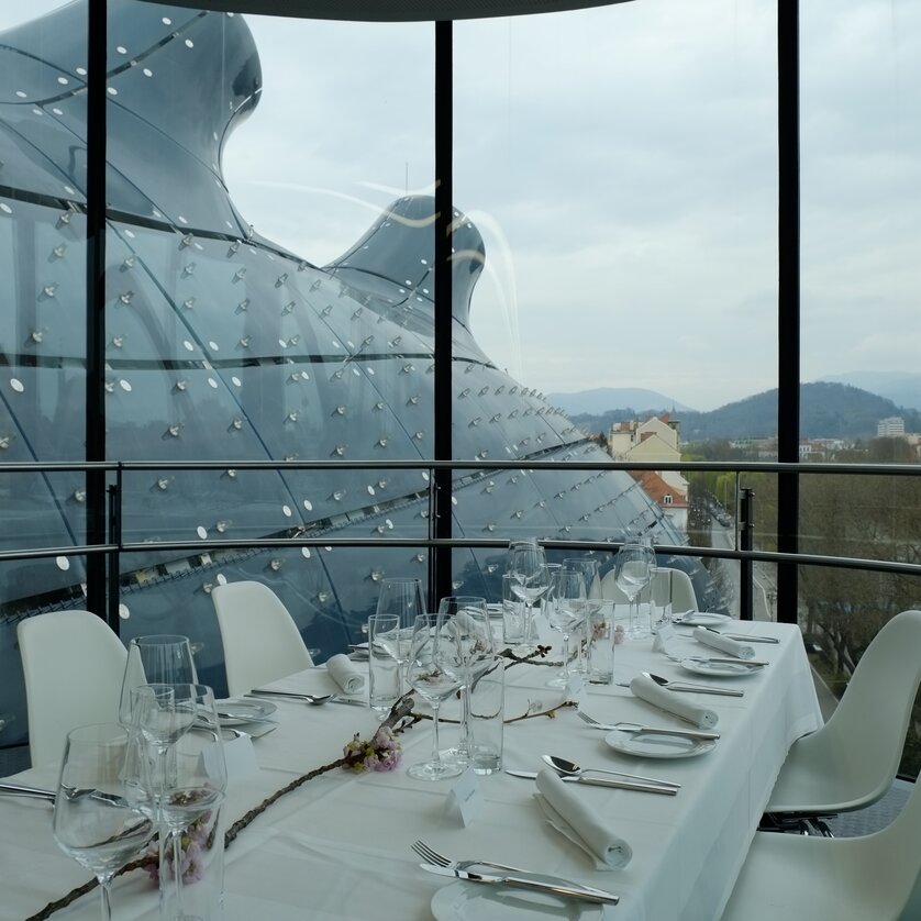 Kunsthaus Graz - Needle - Gala | © UMJ - Filzwieser Kunsthaus Graz - Needle - Gala | © UMJ - Filzwieser