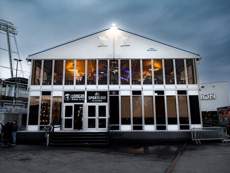 Exterior view of LONGIN GRAWE CLUB 1909 as an event venue in Graz. | © Sebastian Atzler