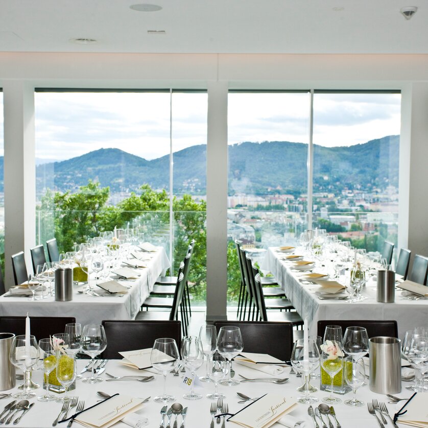 Panoramasaal | © Schlossberg Restaurant Panoramasaal | © Schlossberg Restaurant