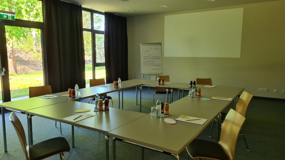 Meeting room at JUFA Hotel Maria Lankowitz for business meetings and conferences. | ©  JUFA Hotels - Bettina Hartmann