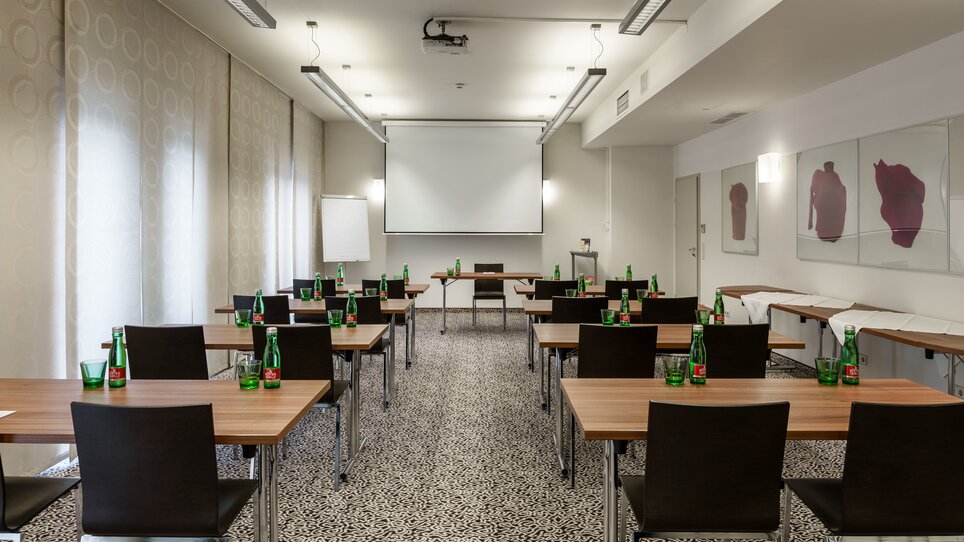 Conference room at Hotel Süd for events in Graz. | © Hotel Süd