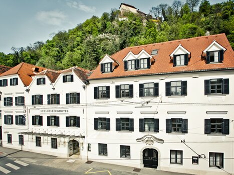 Das Schlossberghotel in Graz, ideal für Geschäftsreisende und Tagungen. | © Schlossberghotel