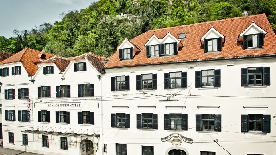 Das Schlossberghotel in Graz, ideal für Geschäftsreisende und Tagungen. | © Schlossberghotel