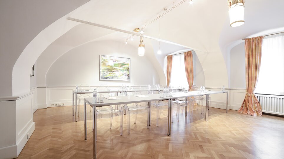 Moderne Meetinglocation im Schlossberghotel für Konferenzen. | © Helmut Marko Hotels