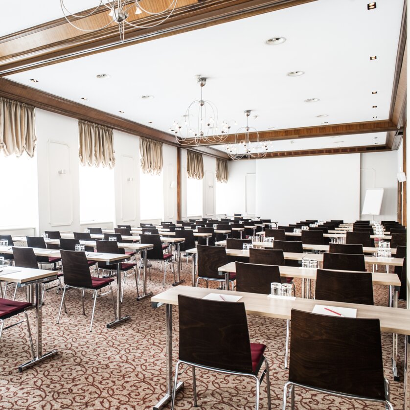 Ein Tagungsraum im Hotel Weitzer in Graz für Konferenzen und Veranstaltungen. | © Florian Weitzer Hotels & Restaurants