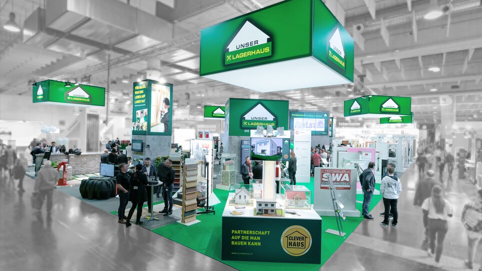 Messeauftritt -Lagerhaus - Grazer Häuslbauermesse | © AMB GmbH