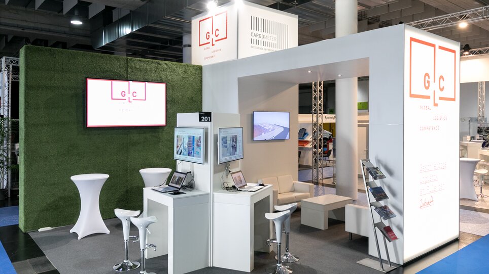 Messestand - Global Logistic Competences Ltd - LogisticExpo Graz | © AMB GmbH