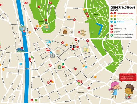 Stadtplan für Kinder