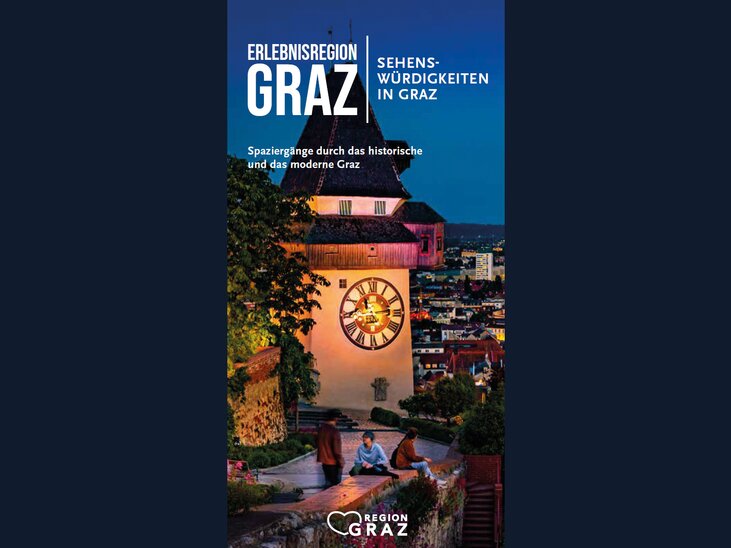 Titelseite Prospekt "Grazer Sehenswürdigkeiten" | © Graz Tourismus