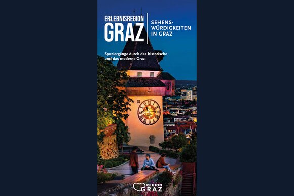 Titelseite Prospekt "Grazer Sehenswürdigkeiten" | © Graz Tourismus