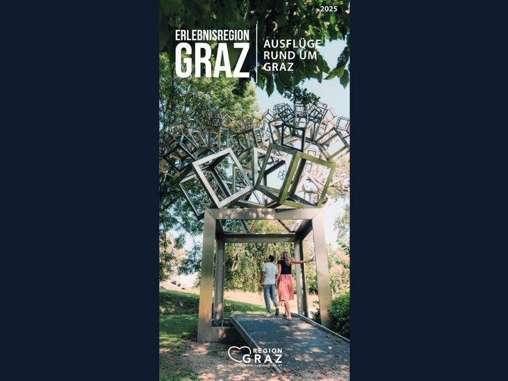 Titelseite Folder "Ausflüge rund um Graz" | © Erlebnisregion Graz