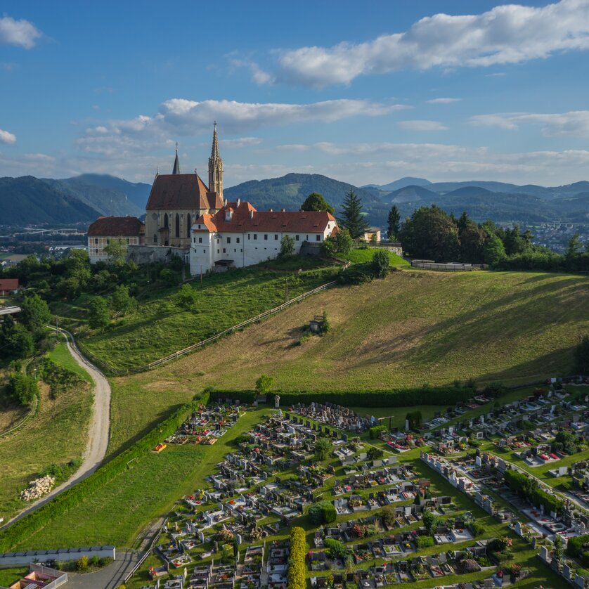 Luftaufnahme Maria Straßengel | © TV Region Graz - PicFly