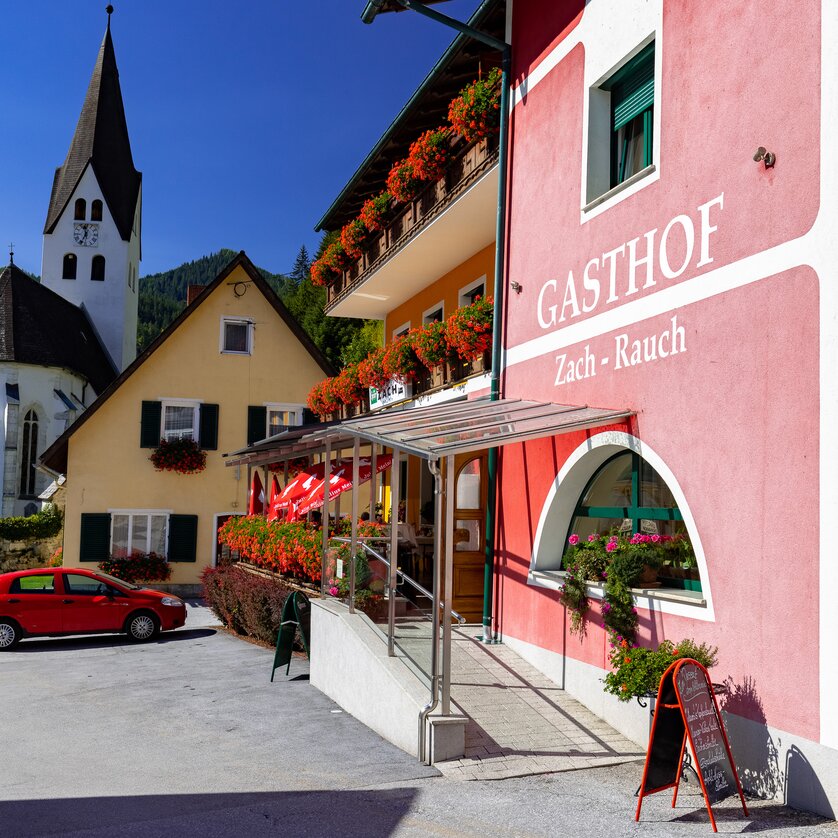 Gasthof Zach Eingang | © TV Region Graz-Schiffer Gasthof Zach Eingang | © TV Region Graz-Schiffer