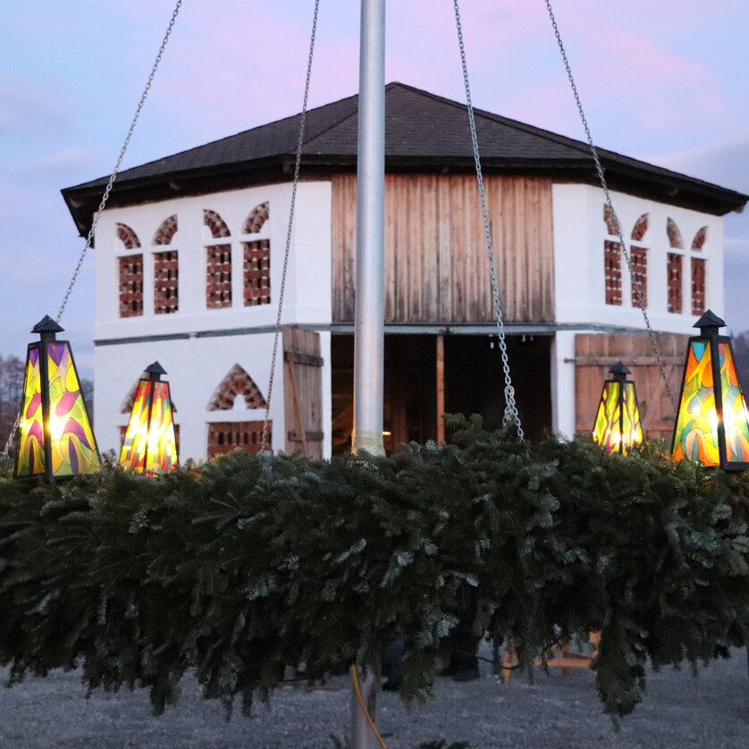 Advent celebration at the Achteck | © Gemeinde Vasoldsberg Advent celebration at the Achteck | © Gemeinde Vasoldsberg