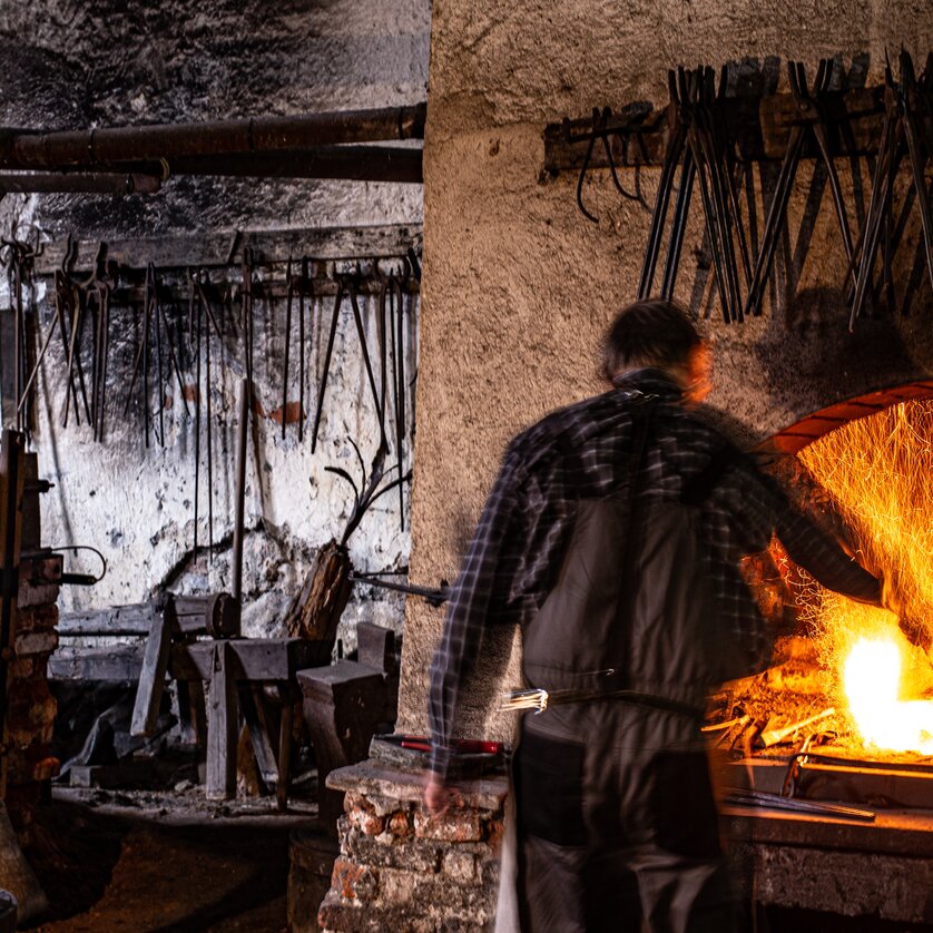 iron & gold scythe factory deutschfeistritz | © TV Region OberGraz-Mias PhotoArt iron & gold scythe factory deutschfeistritz | © TV Region OberGraz-Mias PhotoArt