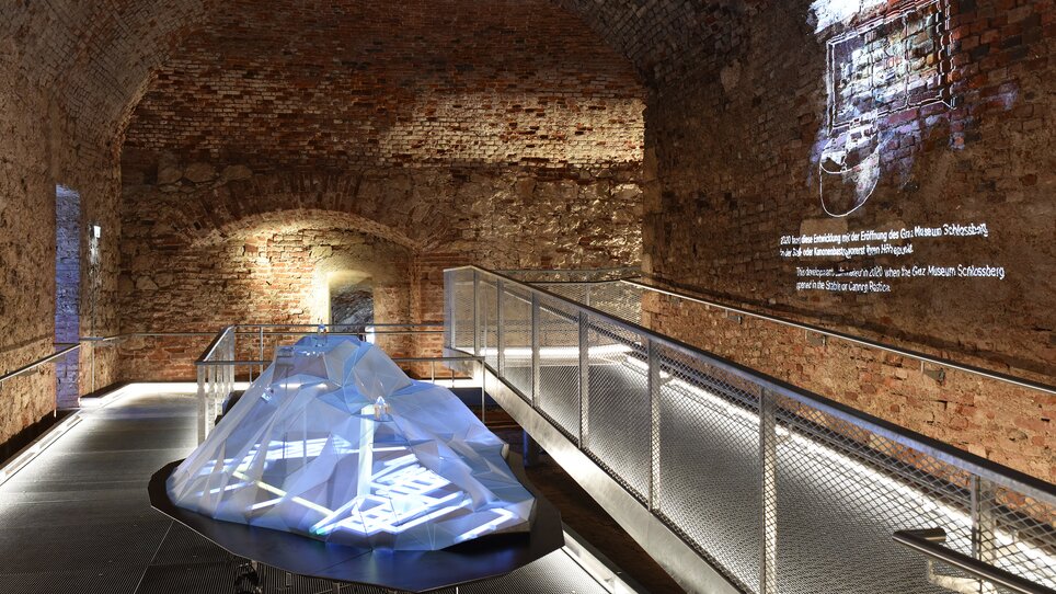 Ausstellung im Graz Museum Schlossberg | © Graz Museum Schlossberg - Franziska Schurig