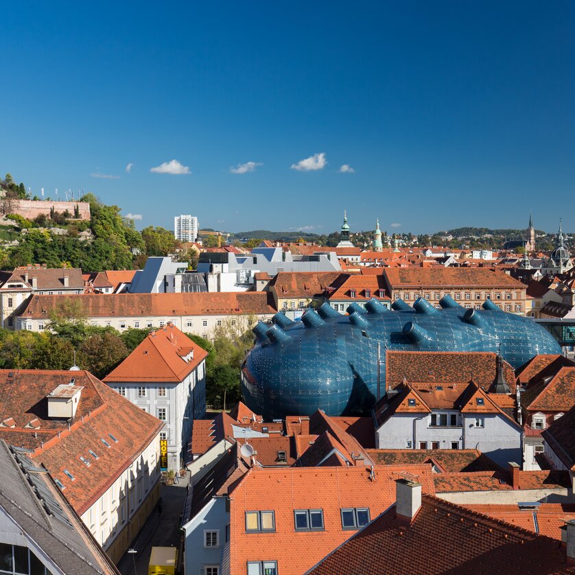 Dachlandschaft | © Graz Tourismus - Harry Schiffer Dachlandschaft | © Graz Tourismus - Harry Schiffer