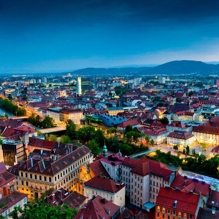 Dachlandschaft | © Graz Tourismus - Werner Krug Dachlandschaft | © Graz Tourismus - Werner Krug