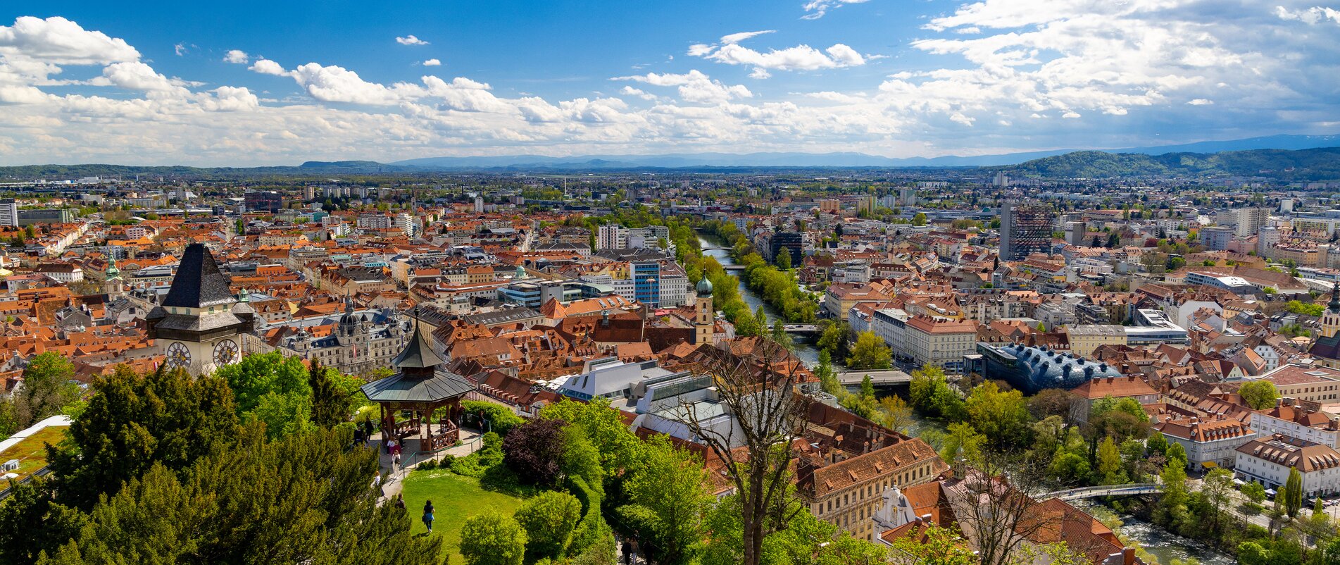 Dachlandschaft Graz | © Graz Tourismus - Harry Schiffer Dachlandschaft Graz | © Graz Tourismus - Harry Schiffer