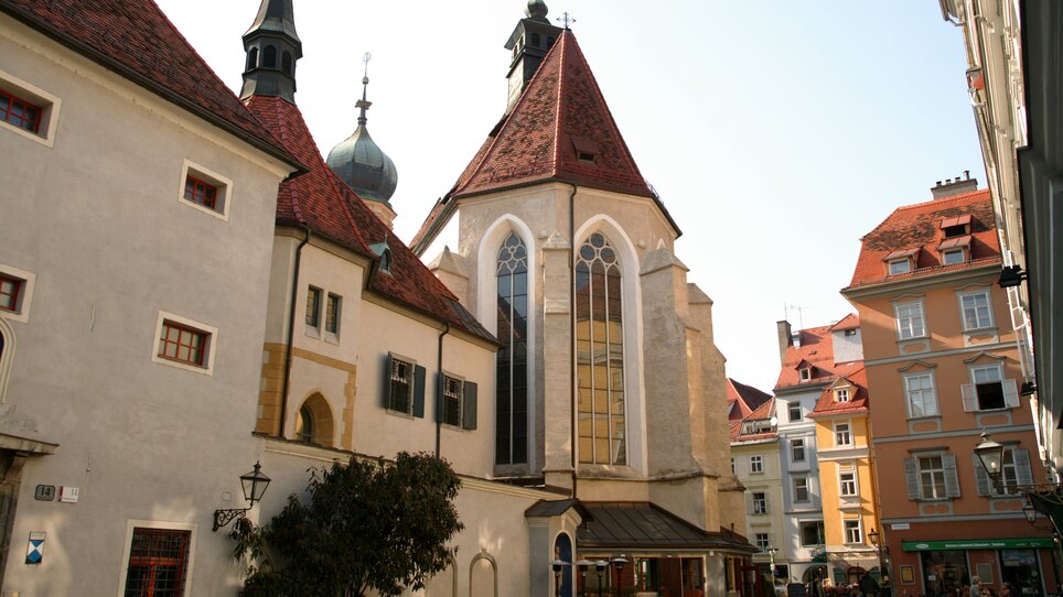 The Franciscan Monastery in Graz features stunning architecture. | © Graz Tourismus - Harry Schiffer