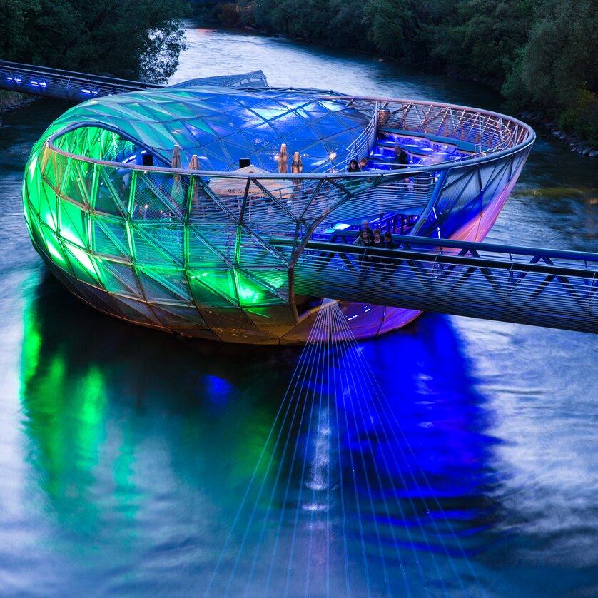 Murinsel | © Graz Tourismus - Harry Schiffer Murinsel | © Graz Tourismus - Harry Schiffer