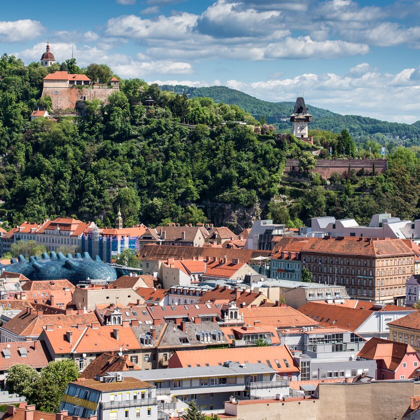 Schlossberg | © Graz Tourismus - Harry Schiffer Schlossberg | © Graz Tourismus - Harry Schiffer