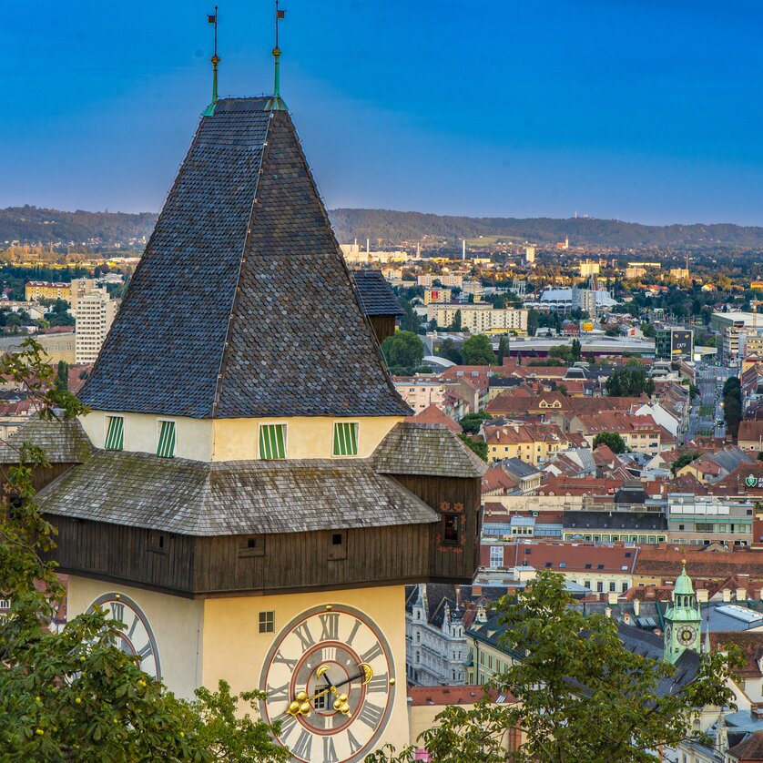 Uhrturm Graz | © Graz Tourismus - eibl Uhrturm Graz | © Graz Tourismus - eibl