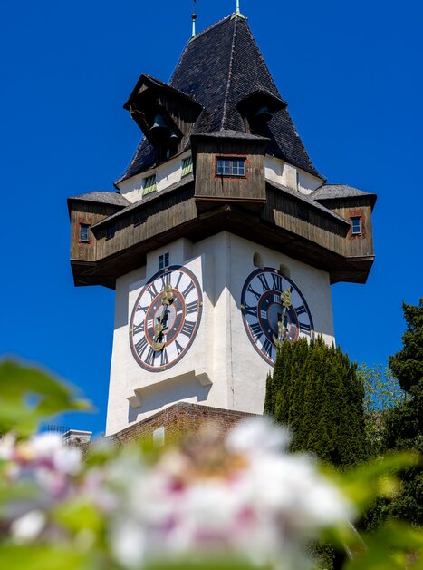 Grazer Uhrturm | © Graz Tourismus - Harry Schiffer