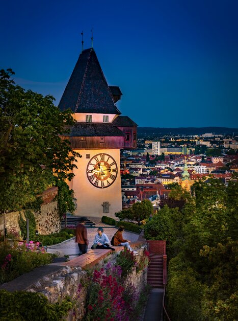 Uhrturm Graz | © Graz Tourismus - Werner Krug