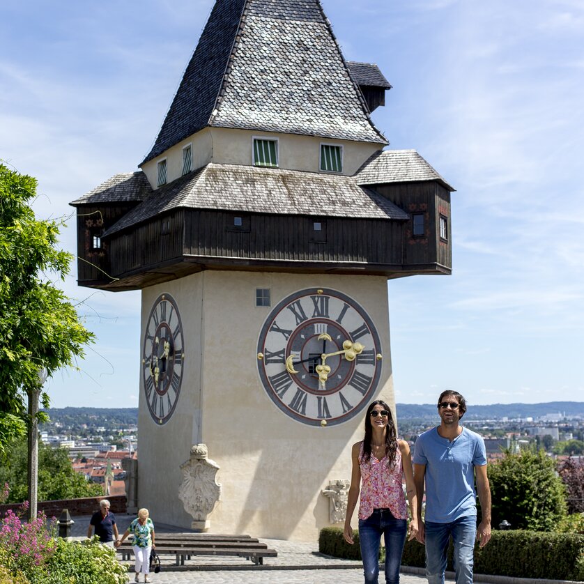 Schlossberg-Uhrturm | © Graz Tourismus - Tom Lamm