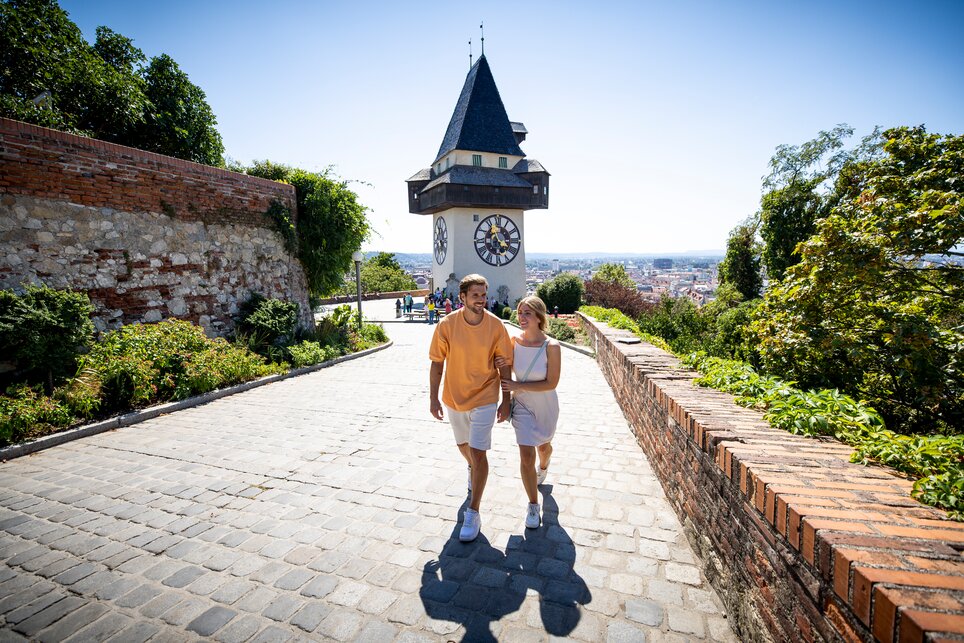 Schlossberg Clock Tower | © Graz Tourismus - Tom Lamm Schlossberg Clock Tower | © Graz Tourismus - Tom Lamm