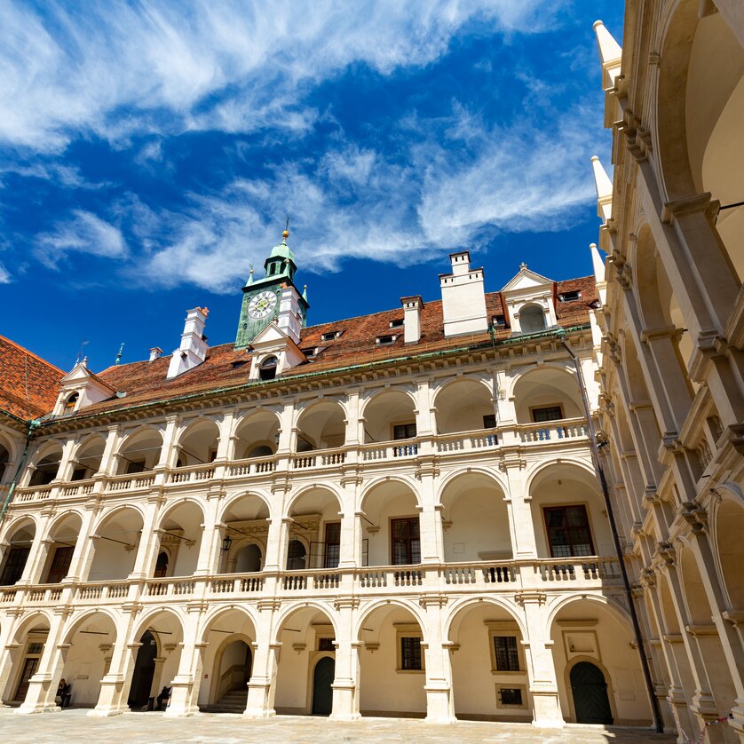 Landhaushof in Graz | © Graz Tourismus - Harry Schiffer 20 Ansicht des Landhaushofs in Graz. | © Graz Tourismus - Harry Schiffer 20