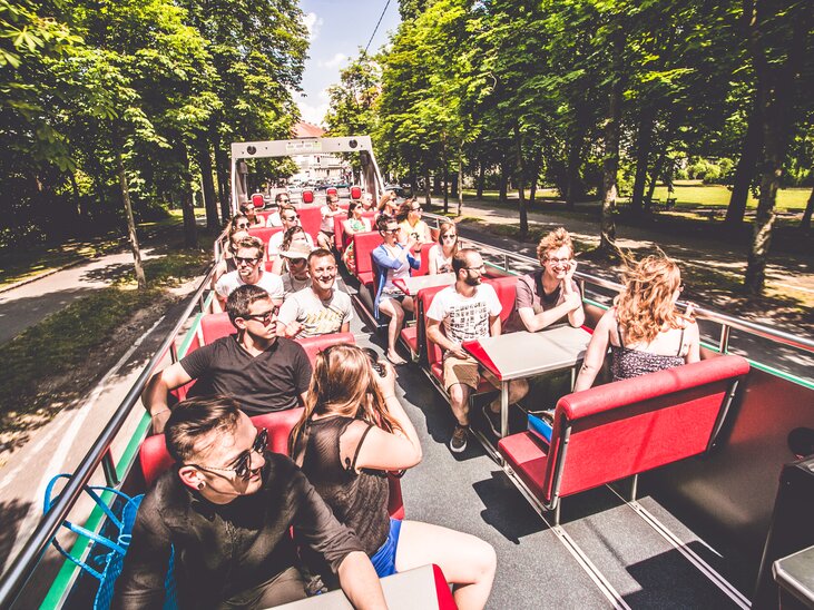 Cabriotram with people in Graz | © Holding Graz -Lupi Spuma