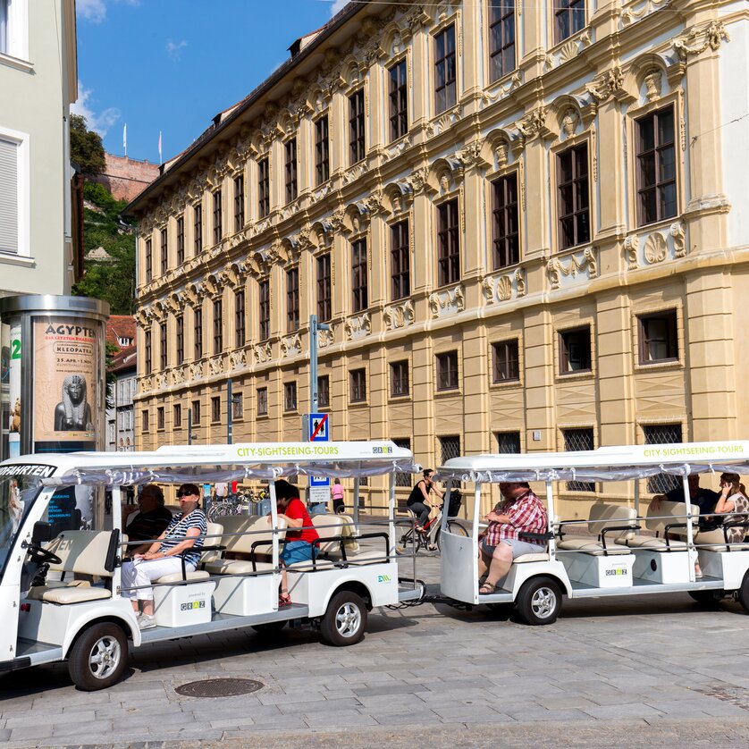 Citybus | © Graz Tourismus - Harry Schiffer Citybus durch Graz | © Graz Tourismus - Harry Schiffer