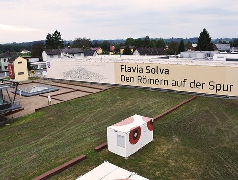 Entrance area of the Roman archaeological site Flavia Solva | © Universalmuseum Joanneum - K. Peitler