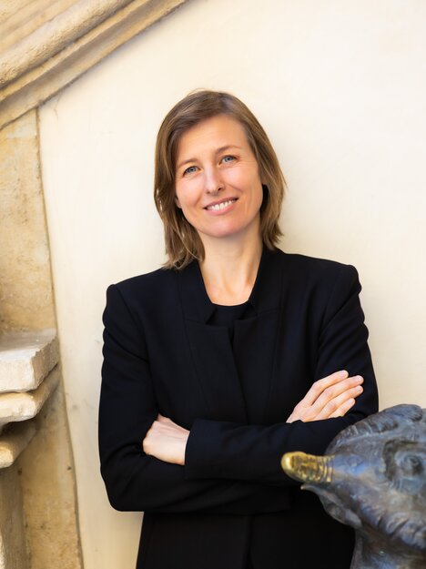 Ritratto di Verena Weiss - dipendente del centro informazioni turistiche della regione di Graz | © Graz Tourismus - Werner Krug