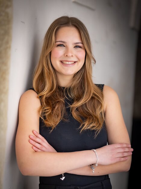 Portraitfoto von Lea Leikauf - Mitarbeiterin in der Tourismusinformation Region Graz | © Graz Tourismus - Werner Krug