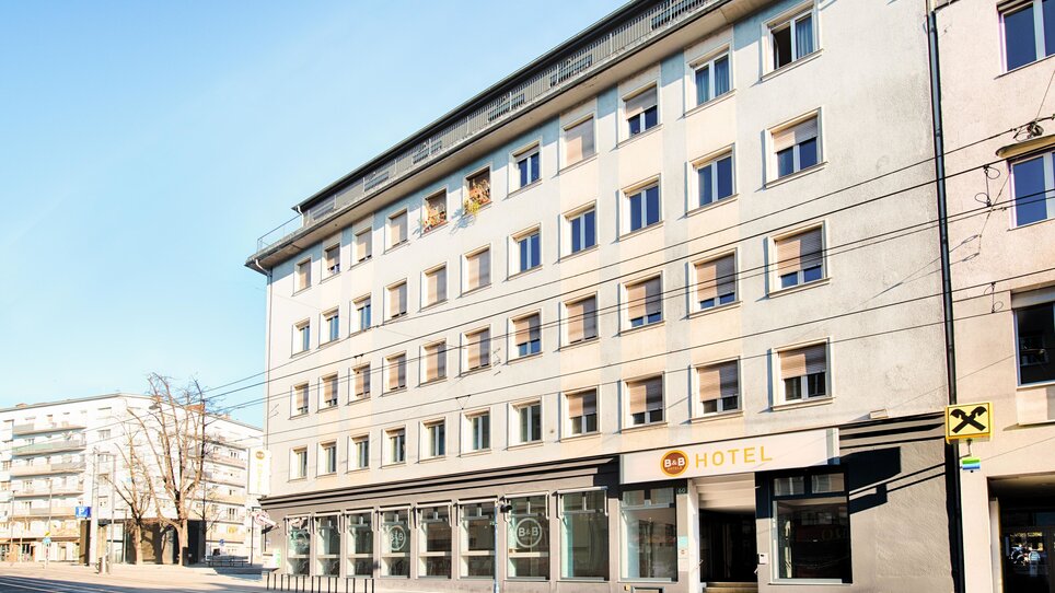 Fassade des B&B Hotels in Graz. | © B&B Hotels 2023