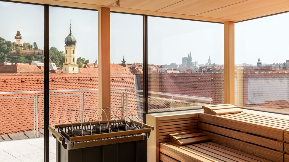 Das Weitzer Rooftop-Sauna | © Weitzer Hotels