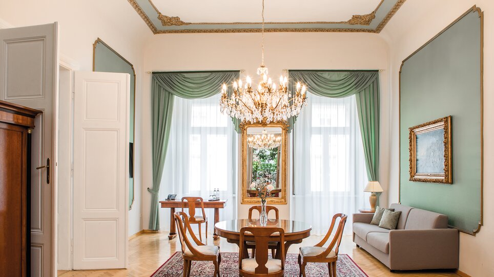 Palais-Hotel Erzherzog Johann Suite | © Robert Illemann