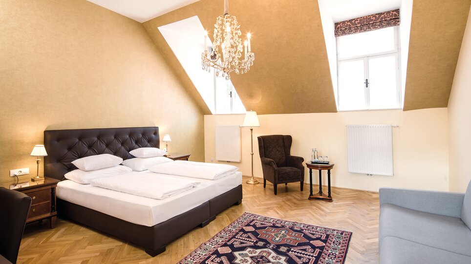 Palais-Hotel Erzherzog Johann Room Superior | © Robert Illemann