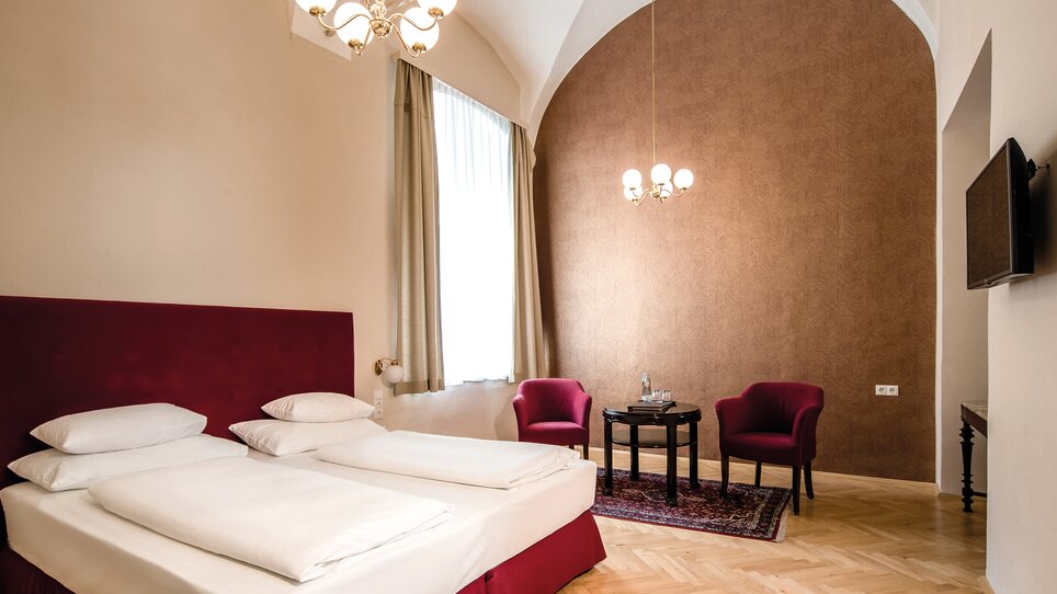 Palais-Hotel Erzherzog Johann Room Komfort | © Robert Illemann