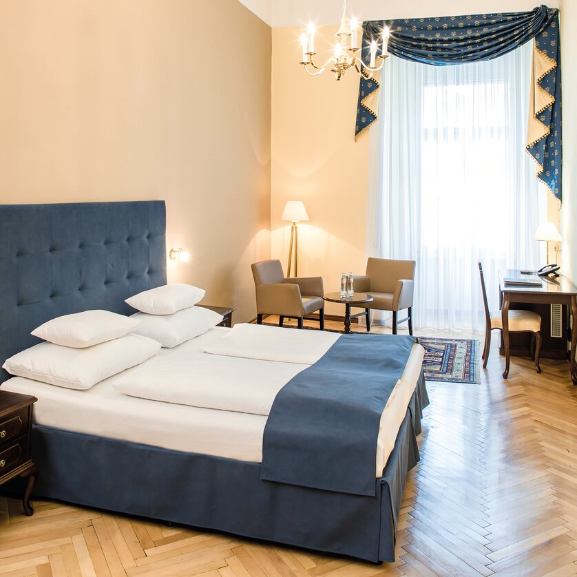 Palais-Hotel Erzherzog Johann Room Superior | © Robert Illemann Palais-Hotel Erzherzog Johann Room Superior | © Robert Illemann