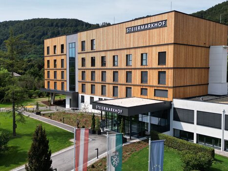 Vista esterna dell'Hotel Steiermarkhof a Graz. | © Hotel Steiermarkhof